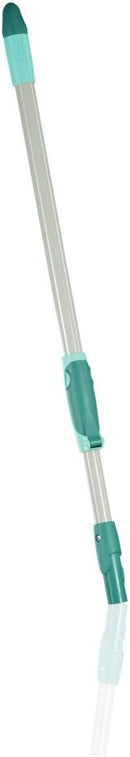 Leifheit Teleskopstiel 110 cm, ausziehbare Teleskopstange von 65 bis 110 cm, Stahlstiel mit Click-System und Aufhängeöse