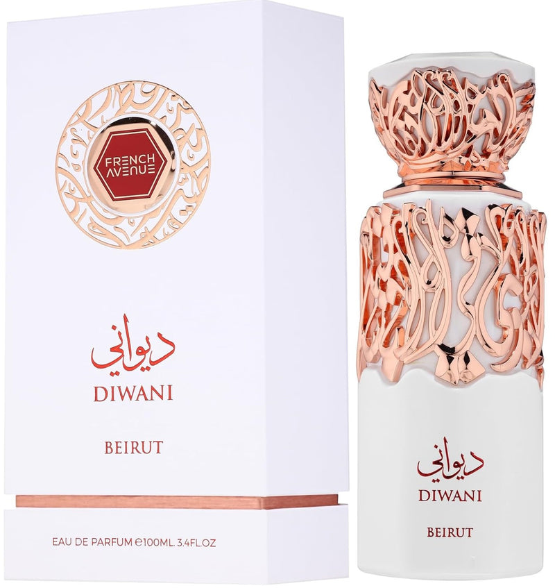 Diwani Beirut by French Avenue (Fragrance World) Eau de Parfum 100ml - Unisex